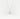 The Hammered Pearl Initial Necklace