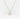 The Hammered Pearl Initial Necklace