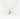 The Hammered Pearl Initial Necklace