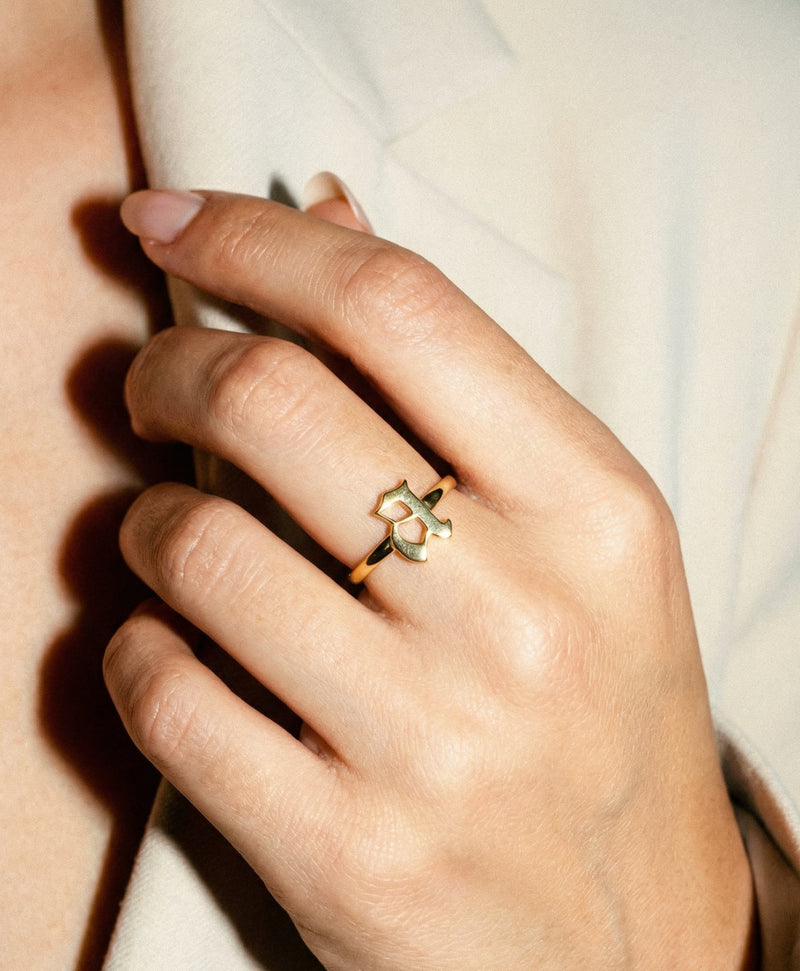 The Gothic Letter Ring