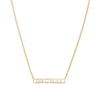 THE CUTOUT CRUSH BAR NECKLACE