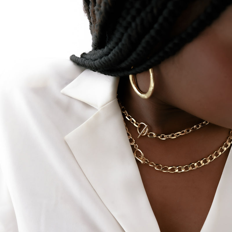 THE REDA LINK TOGGLE NECKLACE