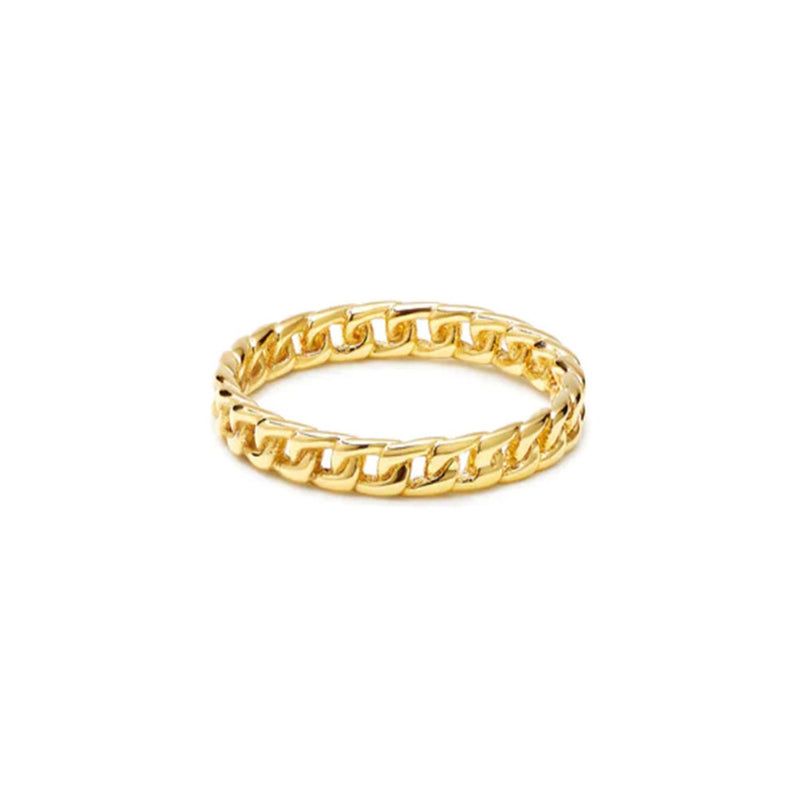 THE THIN CUBAN LINK RING (CHAPTER II BY GREG YÜNA X THE M JEWELERS