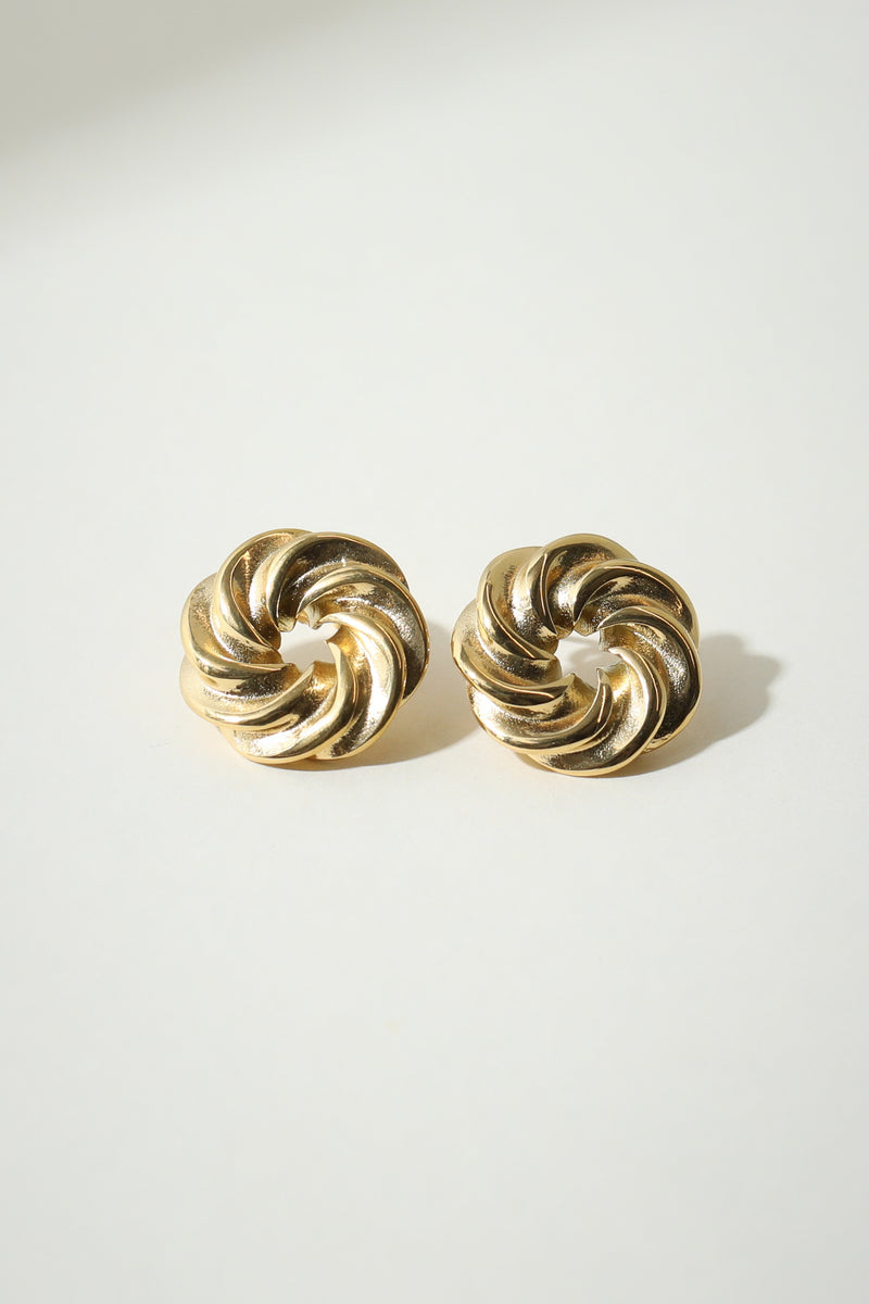 The Round Textured Studs