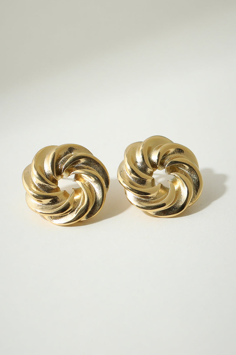 The Round Textured Studs