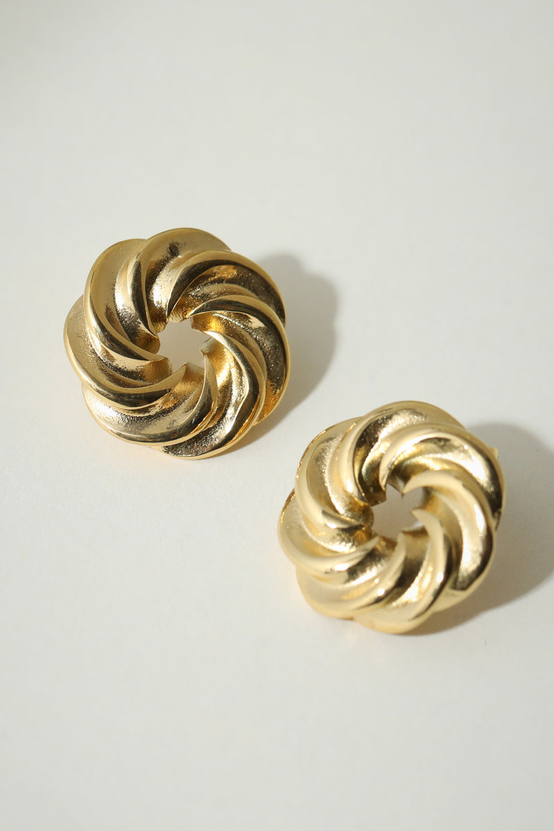 The Round Textured Studs
