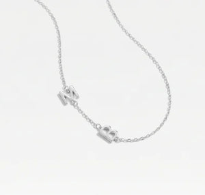 The Two Initial Essential Necklace
