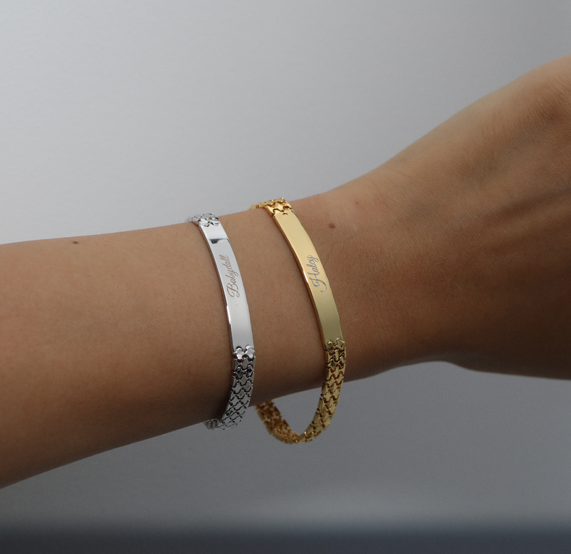 THE ENGRAVEABLE ID BRACELET