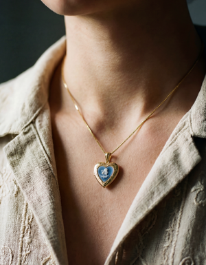 The Blue Angel Photo Locket