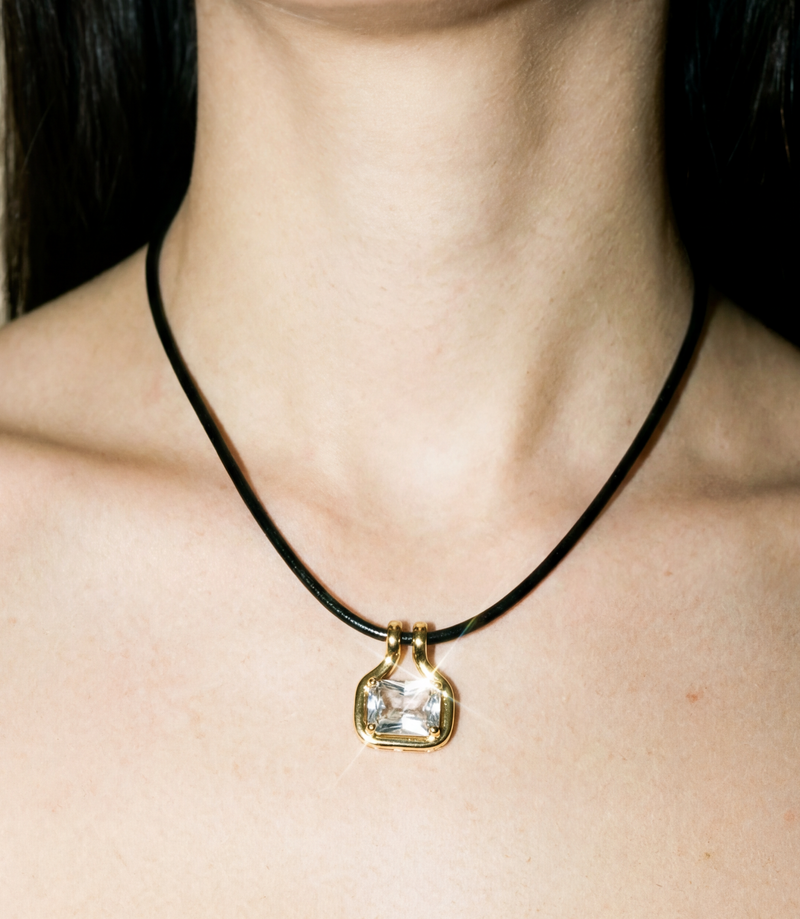 THE NAIA GEM PENDANT NECKLACE