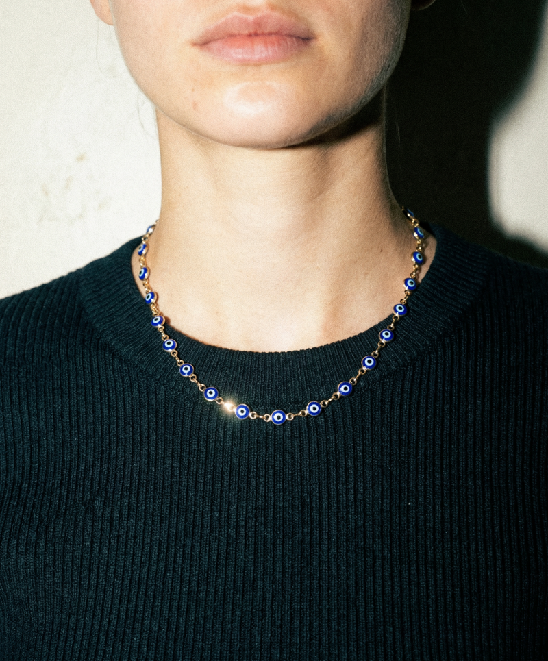 The Evil Eye Link Necklace