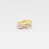 The Oval Stone Friendship Ring (Set of 2)