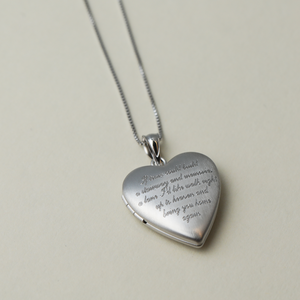 The Heaven's Keepsake Photo Locket