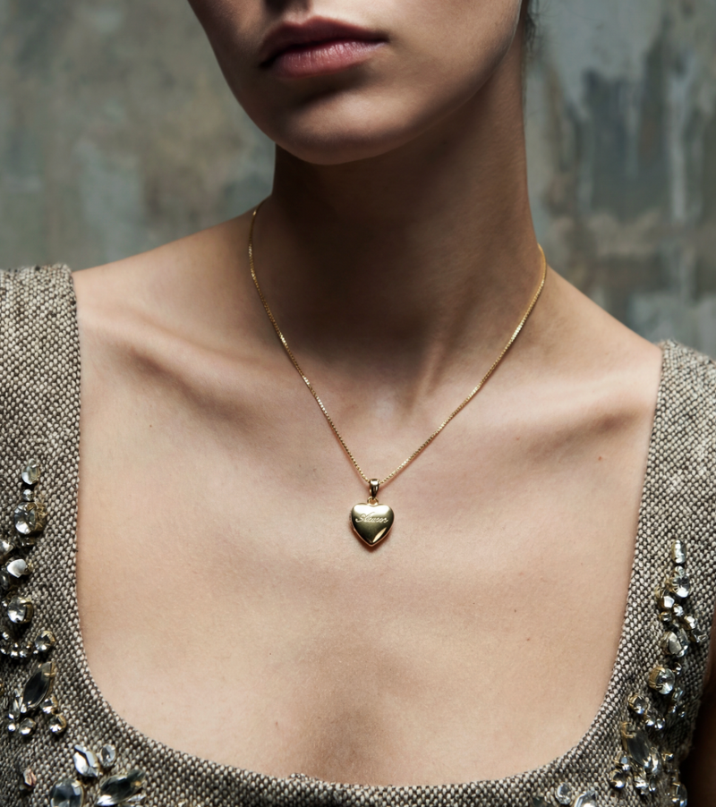 The Mini Amor Heart Photo Locket