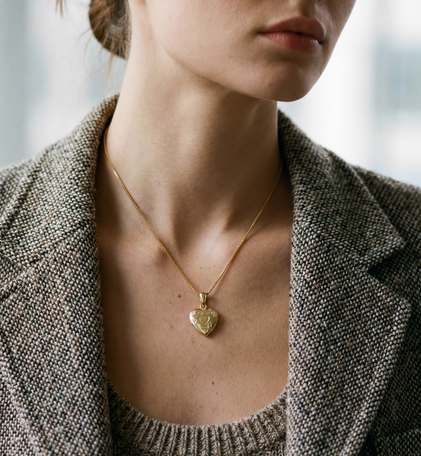 The Heart Heirloom Photo Locket