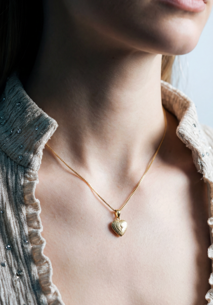 The Mini Ornate Photo Locket