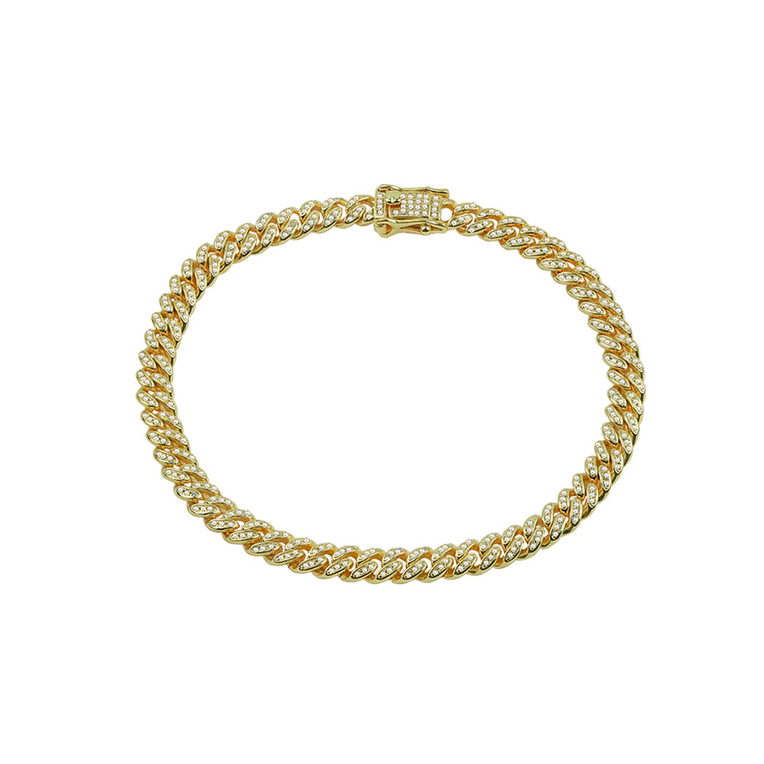 Cuban Link Anklet - The M Jewelers