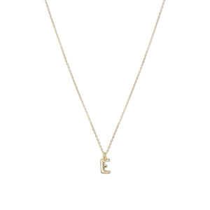 THE MINI BUBBLE LETTER PENDANT NECKLACE