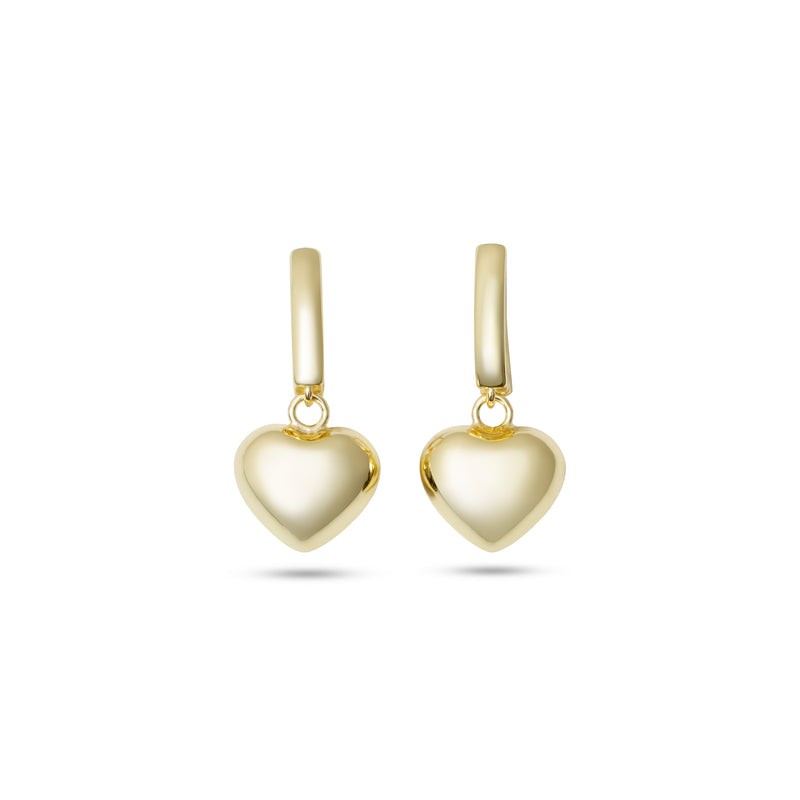 THE SANDRA HEART DROP EARRINGS