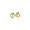 THE ISLA SPIRAL STUD EARRINGS