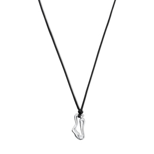 THE KYLIA CORD PENDANT NECKLACE