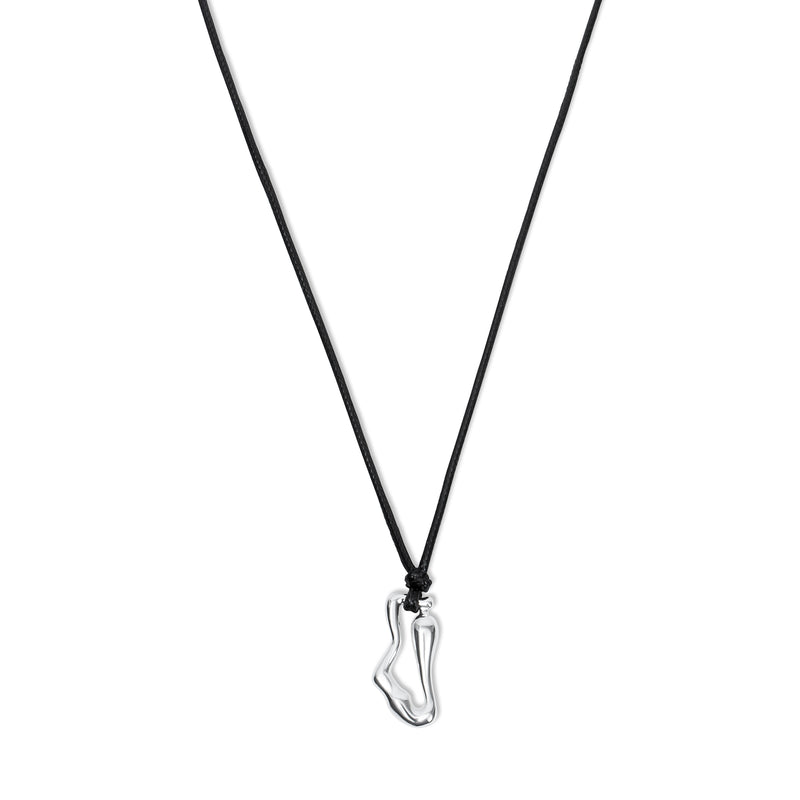 THE KYLIA CORD PENDANT NECKLACE