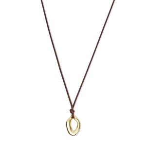 THE ANIA CORD PENDANT NECKLACE