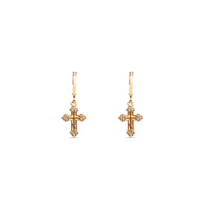 THE BEDFORD CROSS EARRING