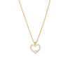 THE CITRINE HEART PENDANT NECKLACE