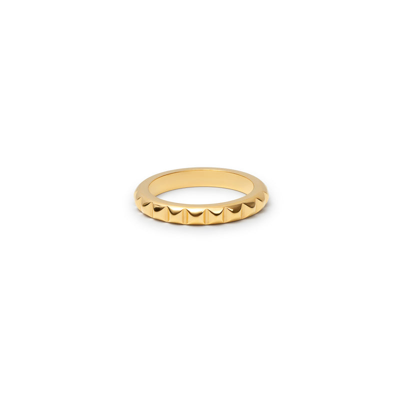 THE THIN TEXTURED BAND RING