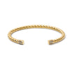 THE ICED OUT ROPE BANGLE