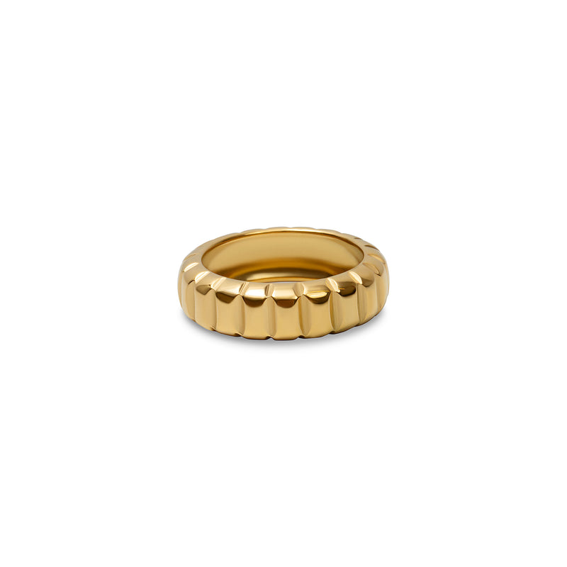 THE TEXTURED BAND RING