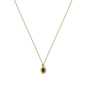 THE OVAL EMERALD HEIRLOOM NECKLACE