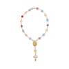 THE MULTICOLOR ROSARY ANKLET