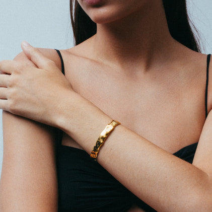 THE BOLD HAMMERED CUFF