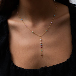 THE CASCIA ROSARY NECKLACE