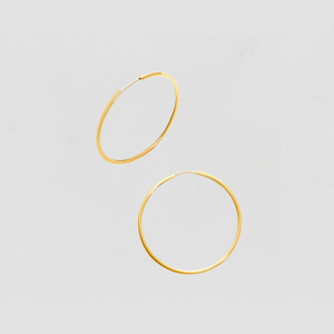 The Thin Mulberry Hoop Earrings