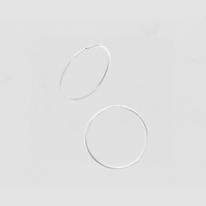 The Thin Mulberry Hoop Earrings