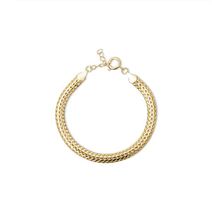 THE BIANCA BRAIDED LINK BRACELET