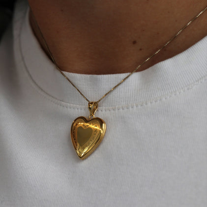 The XO Heart Photo Locket