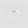 The Silver Juna Tiny Oval Ring