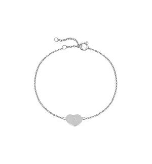 THE BLOCK HEART BRACELET