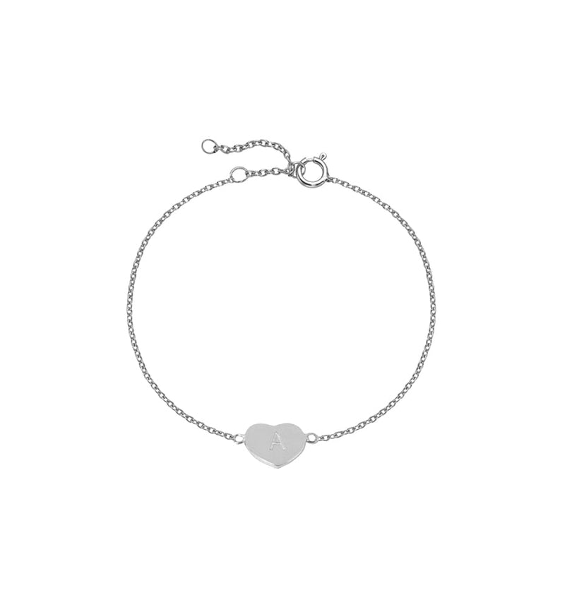 THE BLOCK HEART BRACELET