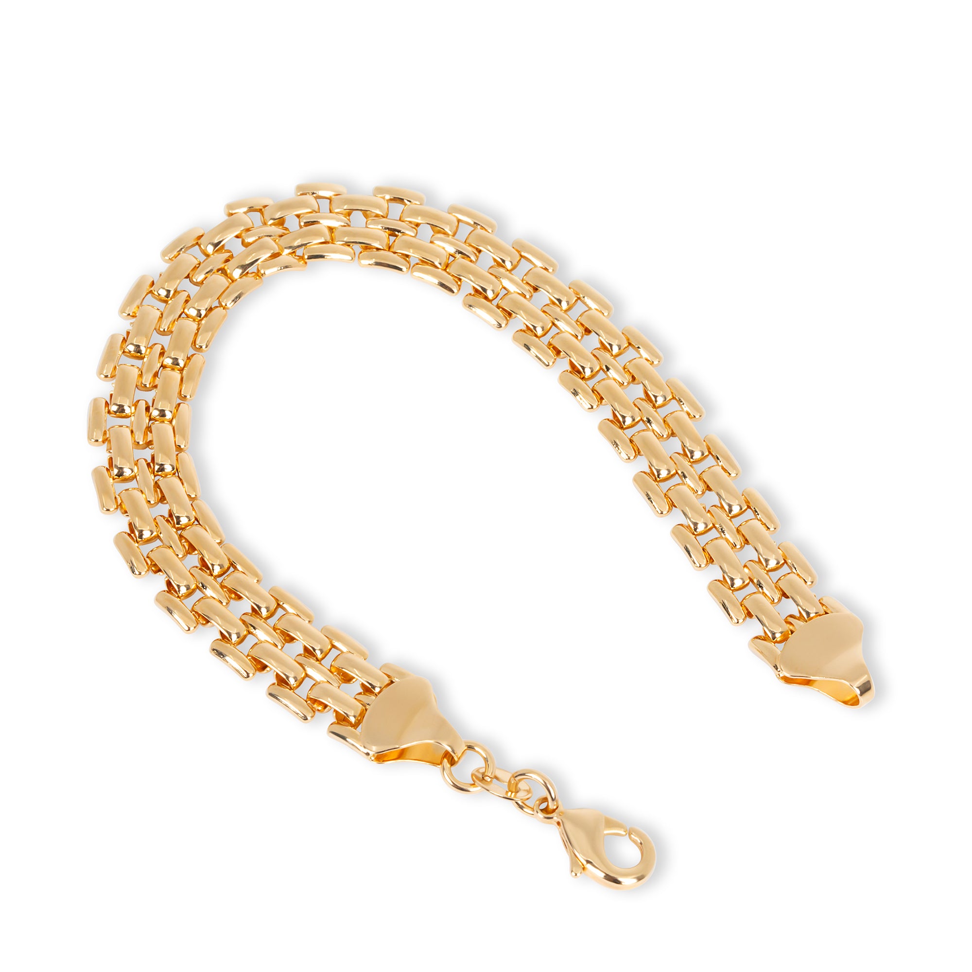 14k Gold Hollow Figaro Chain Bracelet – Vérité