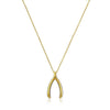 THE TINY WISHBONE NECKLACE