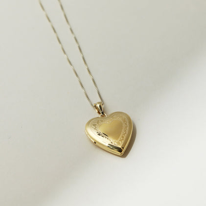 The XO Heart Photo Locket