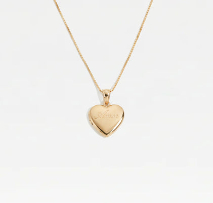 The Mini Amor Heart Photo Locket