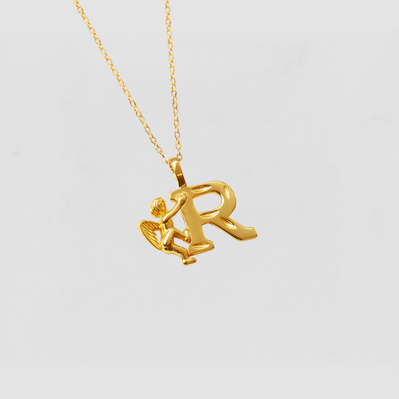 The Angel Letter Pendant