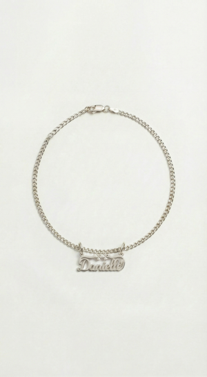 THE NAMEPLATE ANKLET