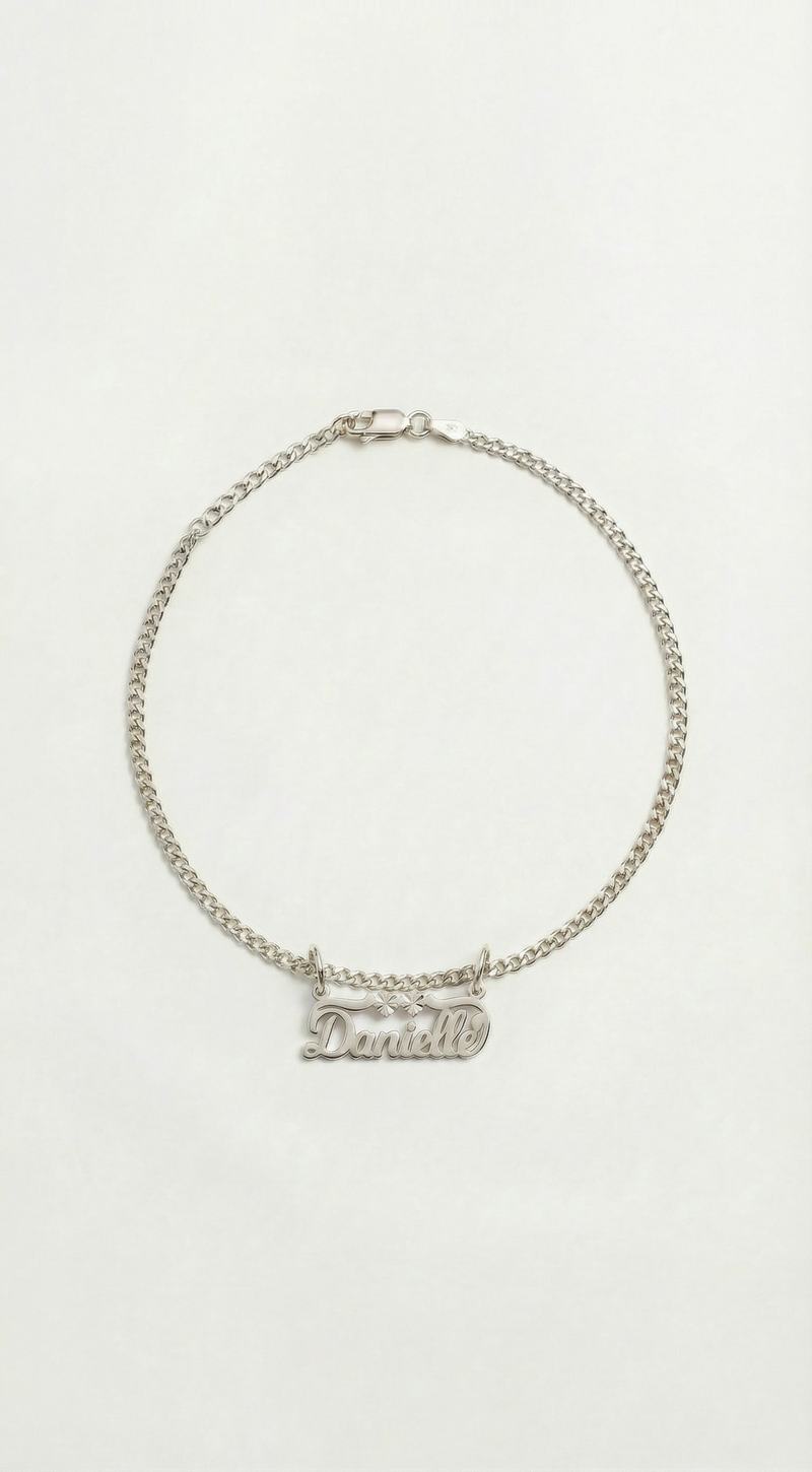 THE NAMEPLATE ANKLET